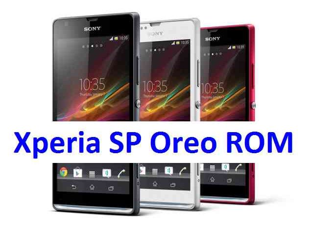 How to install Android Oreo on Xperie SP based on AOSP ROM