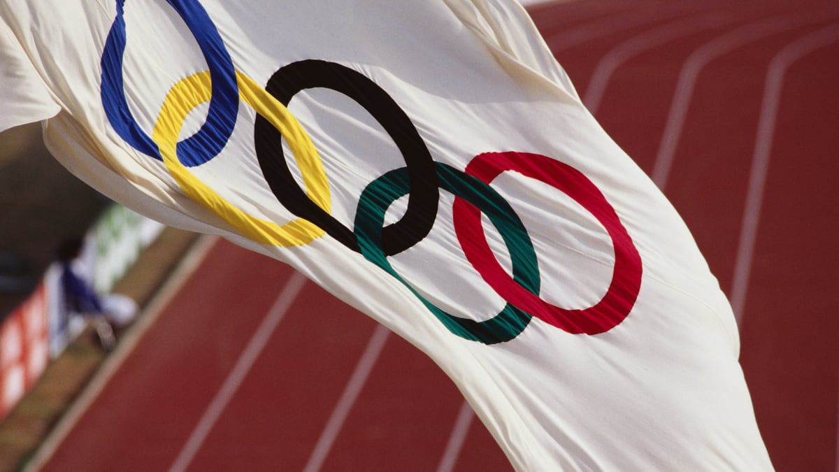 flag of the olympics
