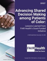 Advancing Shared Decision Making among Patients of Color Lessons Learned from FAIR Health s Grant.pdf