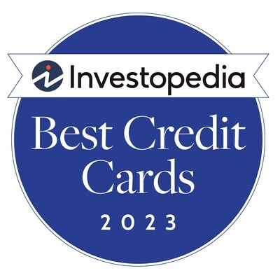 Investopedia Best Credit Cards 2023 Badge